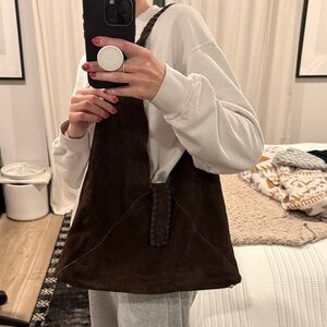 Haute Hippie Leather Shoulder Bag
